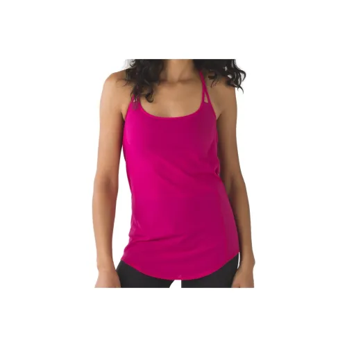 Lululemon Lighten Up Sport Vests Women's Rose Red
