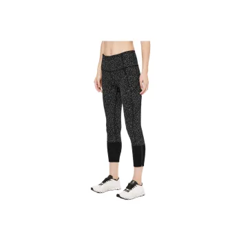 Lululemon Rebel Runner Sports Pants 23' Women's Black Jacquard