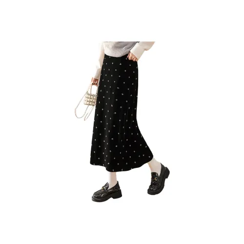 Cypress House Casual Long Skirt Women's Black