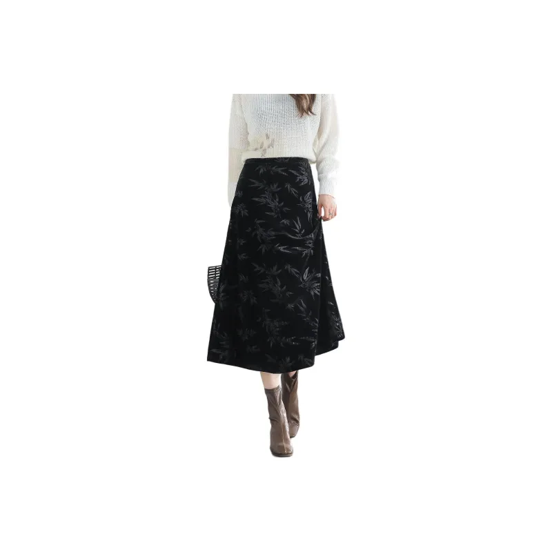 【dme】 Casual Long Skirt Women's-4