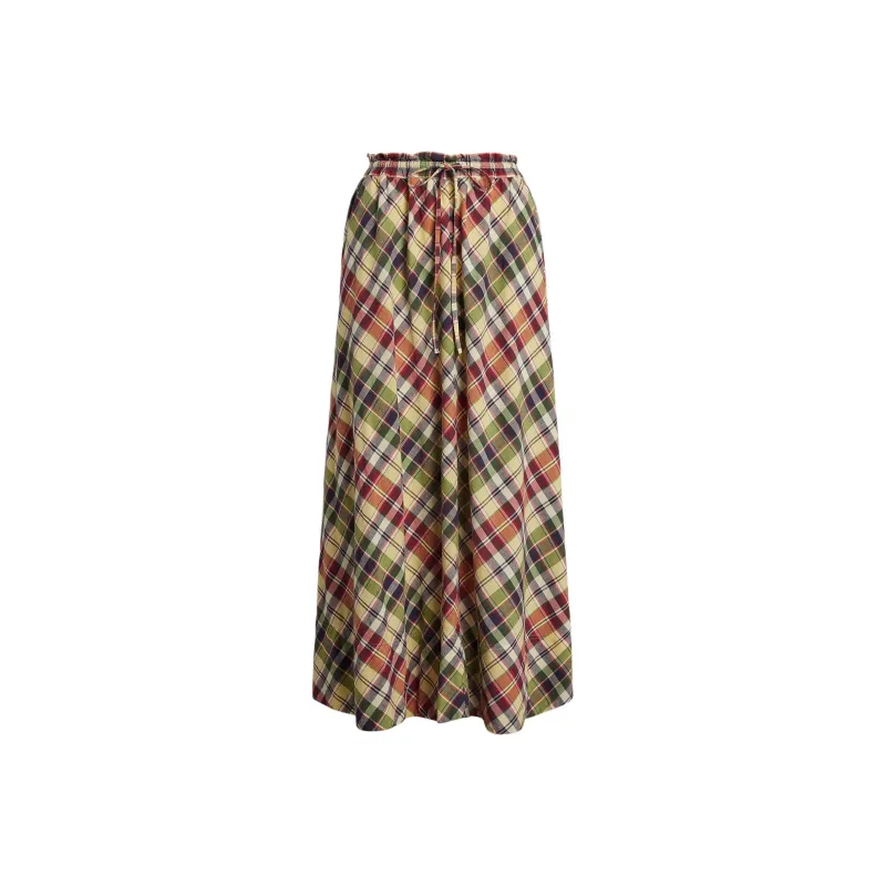 Polo Ralph Lauren Casual Long Skirt Women's Multicolor-0