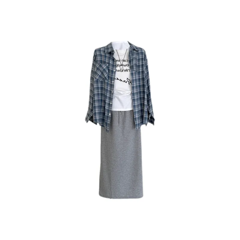 Udon House Two Piece Skirt Sets Women's-0