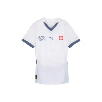 PUMA Switzerland Football Soccer Jerseys Women's Puma White