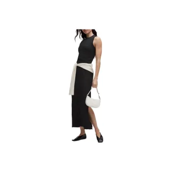 Lululemon SleevelessPleated Casual Long Skirt Women's