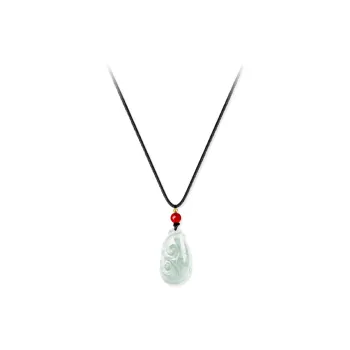 JUICY GRAPE African Emerald Jade Necklaces Women's