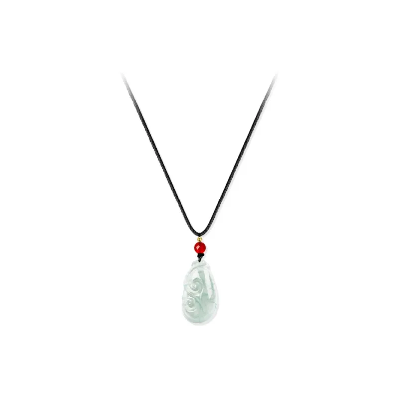 JUICY GRAPE African Emerald Jade Necklaces Women's-0