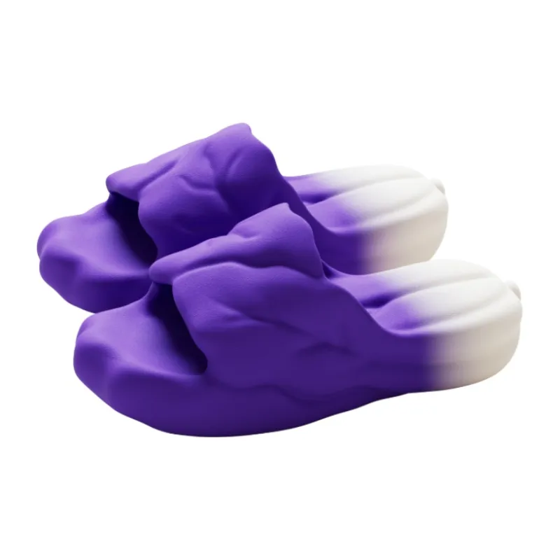 Warm Edge Vegetable Slippers Unisex, Summer Home Indoor Platform Comfortable Cartoon Cute Slippers-12