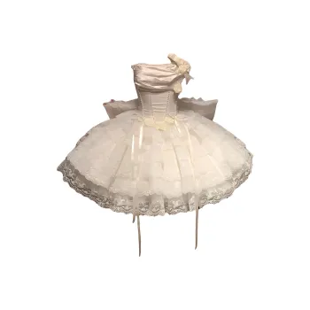 OUTDOORPRINCE Lolita Fashion Women's White