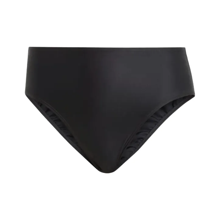 Adidas ICONISEA HIGH-WAIST BIKINI BOTTOMS Swimming Shorts Women's Black-0