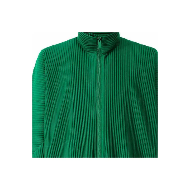 Homme Plissé Issey Miyake FW22 Coat Men's Green-1