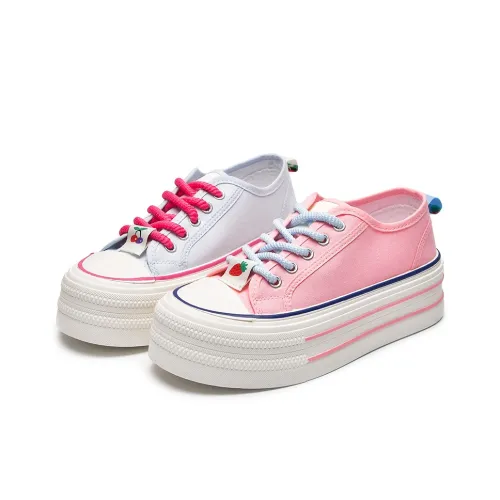 CHERRY&KALIKA Canvas Shoes Women's Low Top