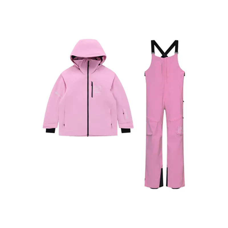BURTON GORETEXAK 24-25 Winter Season Ski Suit Sets Women's Pink-0