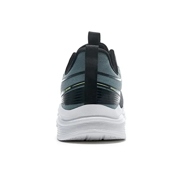 Warrior Slip Resistant, Abrasion Resistant, Breathable Low Top Casual Running Shoes Men's Black Green-3