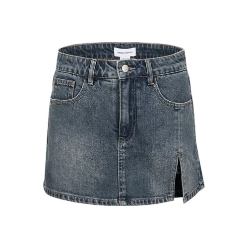 URBAN REVIVO Denim Shorts Women's Medium Blue