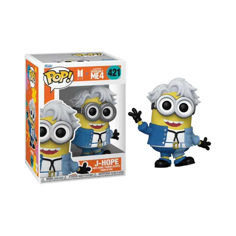 Funko Minions BTS Collaboration J Hope Chibi Figures-2