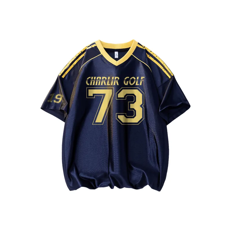 CHARLIE GOLF Basketball Jersey Unisex-0