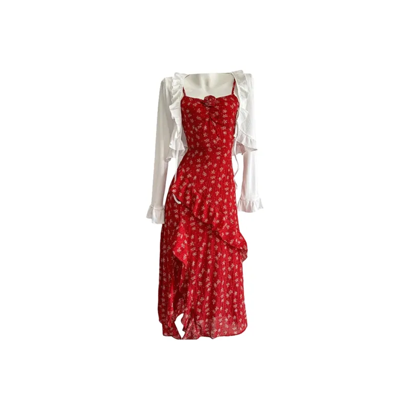 Incolore Two Piece Skirt Sets Women's-0