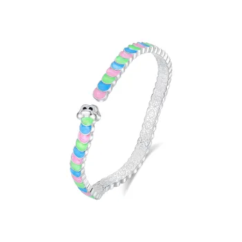 7℃ 999 Fine Silver Bangles Women's