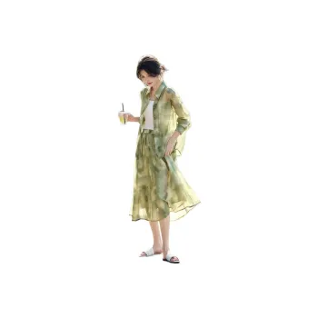 XWI Skirt Set Women's Blended Green