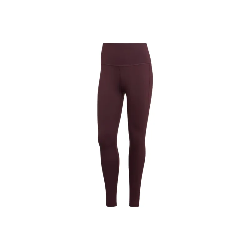 Adidas YOGA STUDIO 7/8 LEGGINGS Athletic Trousers Women's Shadow Chestnut-0