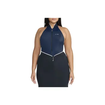 Nike x Jacquemus One piece Swimsuit Women's Dark Black Blue