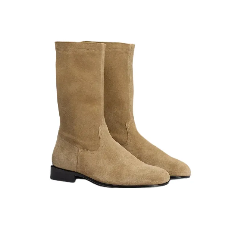Lemaire Anatomic Ankle Boots Men's Beige-2