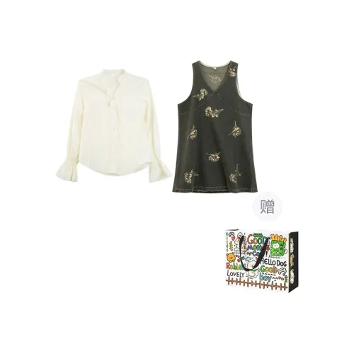 PZHK Two Piece Skirt Sets Women's