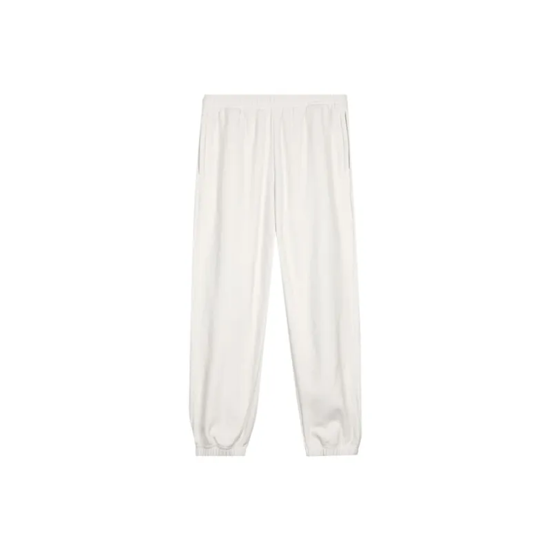 QIAODAN Casual Pants Unisex Calamine White-0