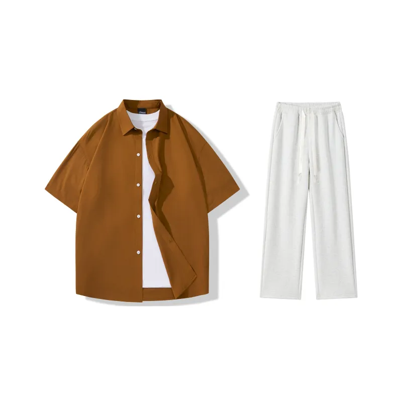 LA'T.WEEKEND Shirt Matching Set Unisex-78