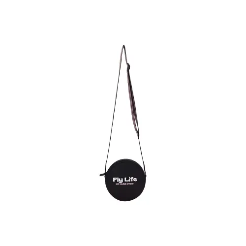 361° Fabric Shoulder Bag Crossbody Bag Unisex Black