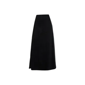 MM Casual Long Skirts Women's Black