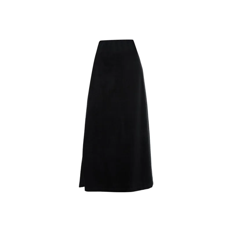 MM Casual Long Skirts Women's Black-0