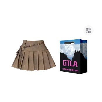 GTLA Leather Short Skirts Women's