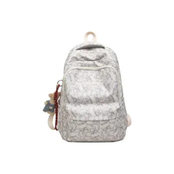 Parker Bear Nylon Backpack Unisex Multicolor