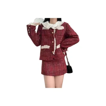 PLAY BUSH Skirt Set Women's Red