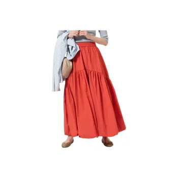 FREAK'S STORE Casual Long Skirt Women's Red
