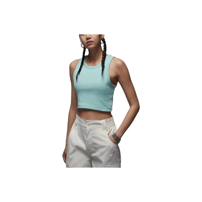 Jordan Jumpman Sport Vests Women's Light Dew Green-0
