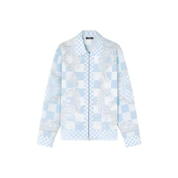 VERSACE Medusa Print Poplin Jacket
