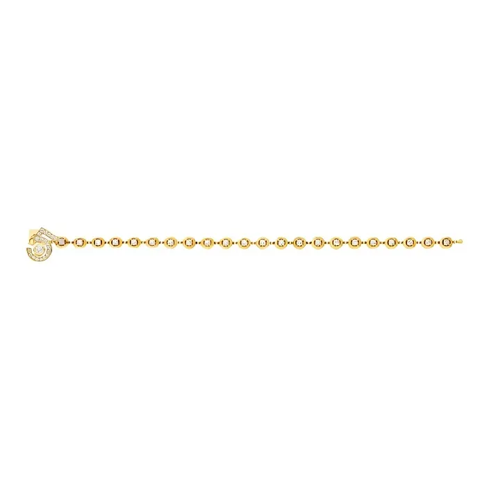 CHANEL 18K Gold Bracelets Unisex Gold-1