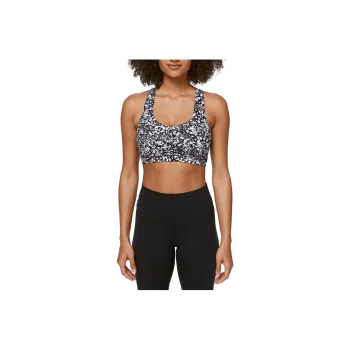Lululemon Free To Be Serene Sports Underwear Women's Black Flower Bud Mixed Color