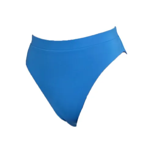 Nike High Waist Swim Bottom Swimming Shorts Women's Blue
