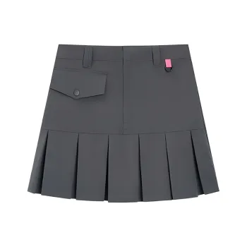 XTEP Casual Short Skirts Women's Mudstone Gray
