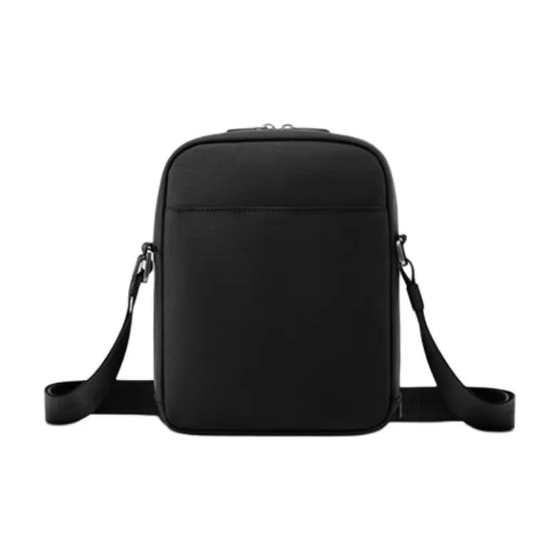 SAMSONITE Fabric Crossbody Bag, Shoulder Bag Small Size Men's Black-3