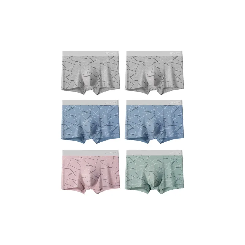 H YXIANG Underpants Men's 6 Pack-0