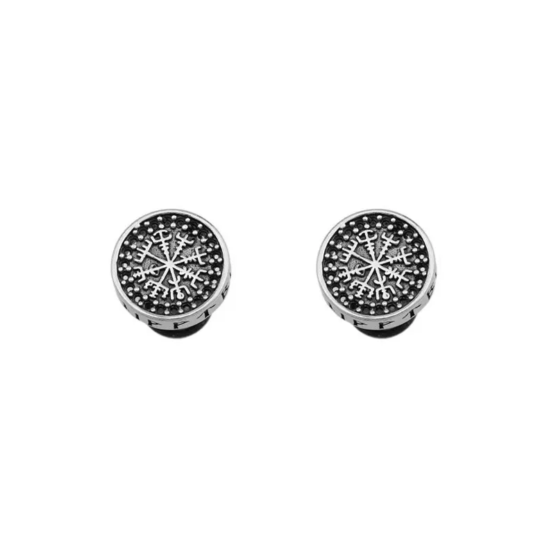 BLESSED BULLET Alloy Stud Earrings Men's-6