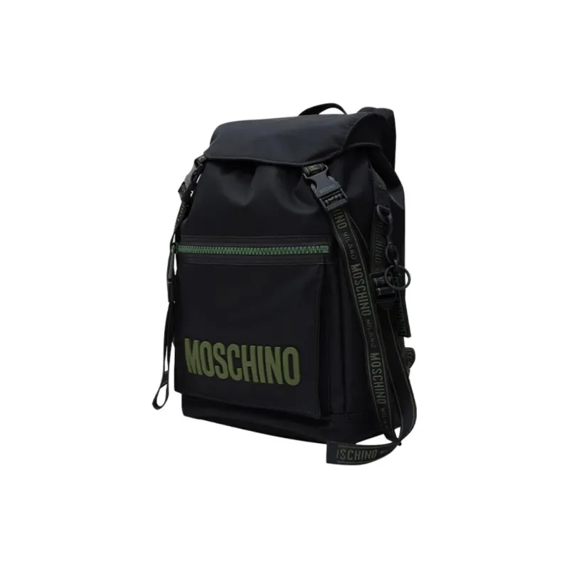 MOSCHINO Polyamide Backpack Men's Green-1