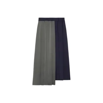 WEEKEND MaxMara Managua Asymmetric Pleated Skirt