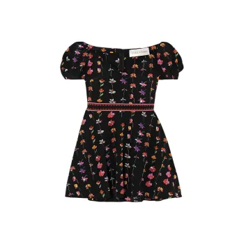 Valentino Short Sleeved Dresses Women's Black