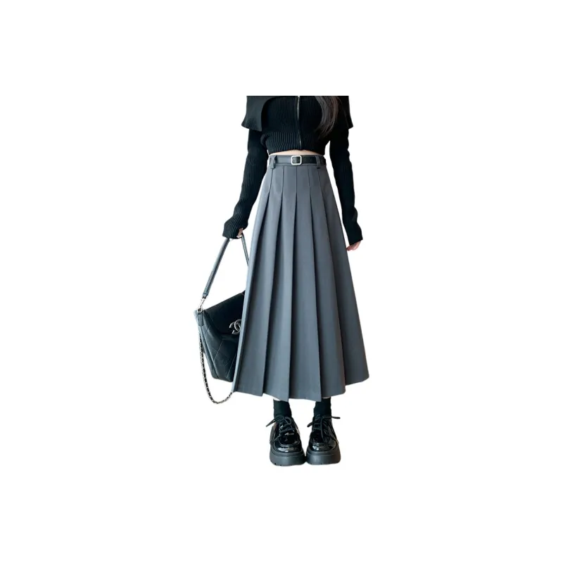 Oudifu Casual Long Skirt Women's-1