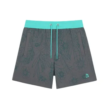 Magn Lens Casual Shorts Men Gray